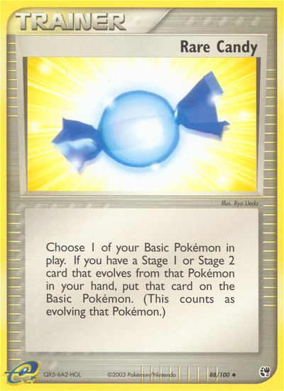 Rare Candy - EX Sandstorm 88 - Near Mint