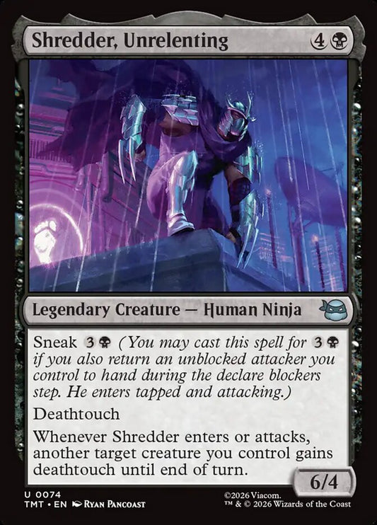 Shredder, Unrelenting - Teenage Mutant Ninja Turtles 74