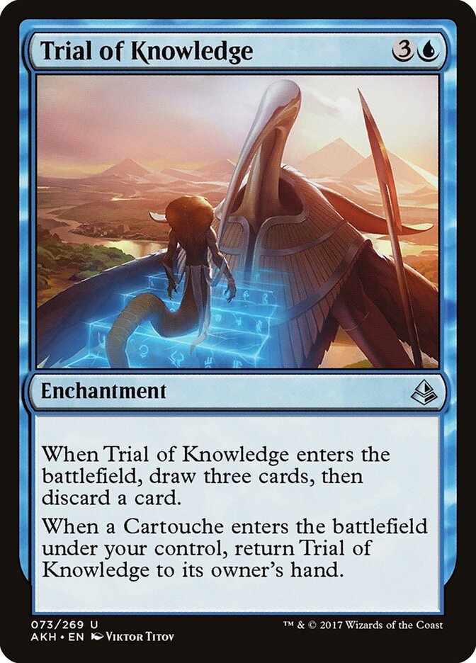 Trial of Knowledge - Amonkhet 73