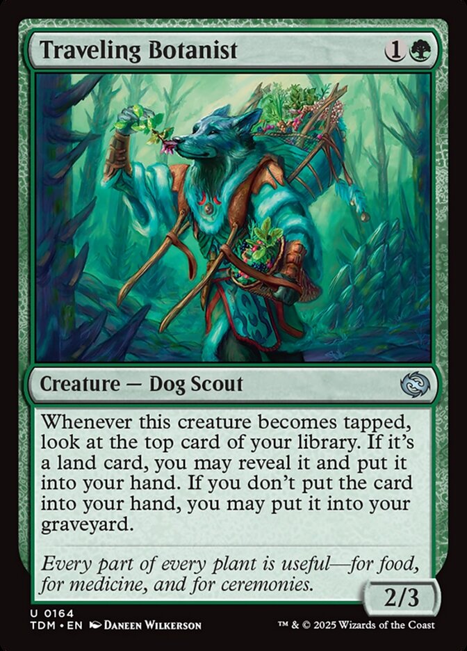 Traveling Botanist - Tarkir: Dragonstorm 164