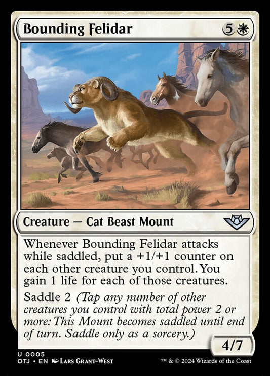 Bounding Felidar - Outlaws of Thunder Junction 5