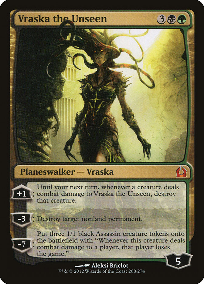 Vraska the Unseen - Return to Ravnica 208