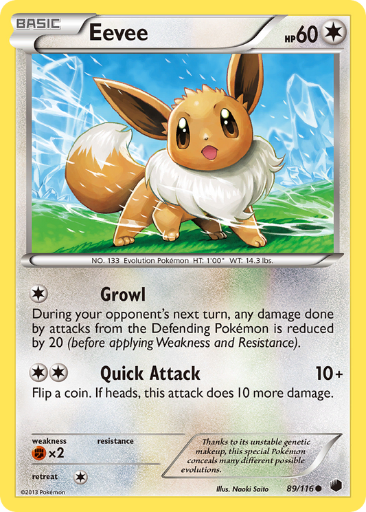 Eevee (89) - Plasma Freeze 89  - Near Mint