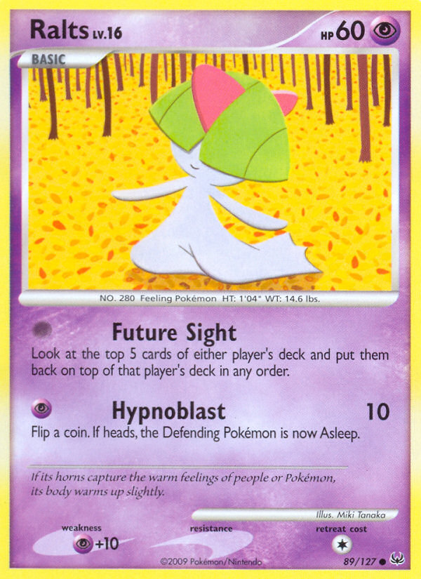 Ralts - Platinum 89 - Lightly Played