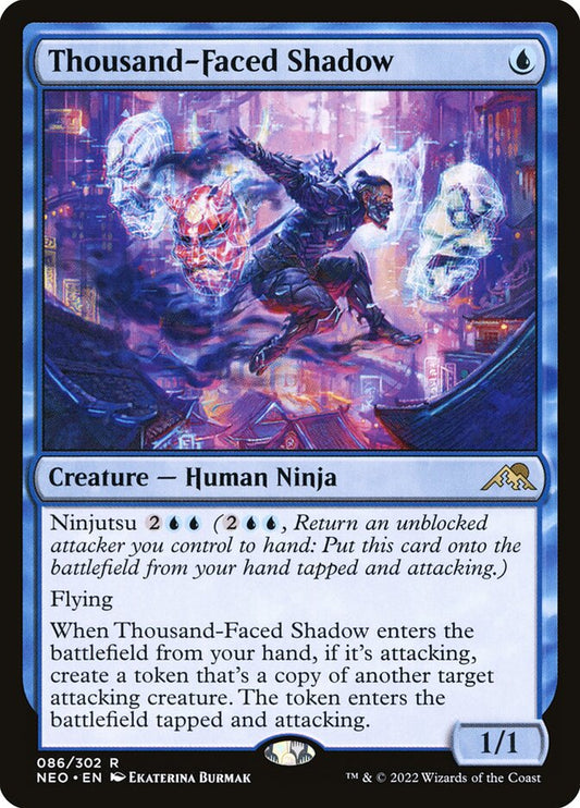 Thousand-Faced Shadow - Kamigawa: Neon Dynasty 86
