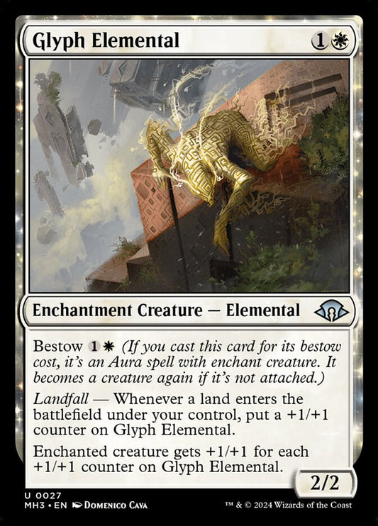 Glyph Elemental - MH3 27  (Foil)