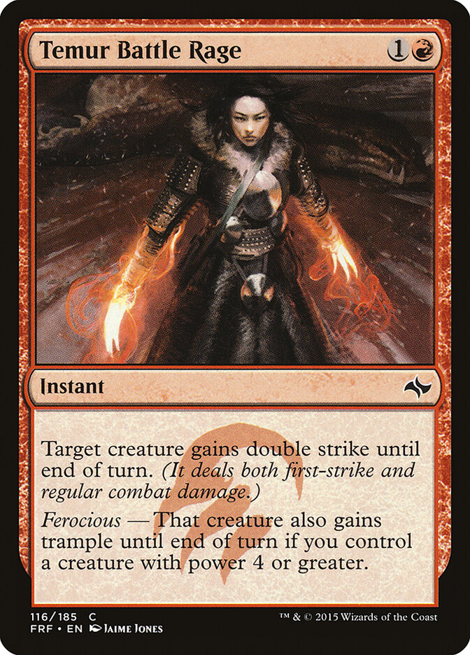 Temur Battle Rage - Fate Reforged 116
