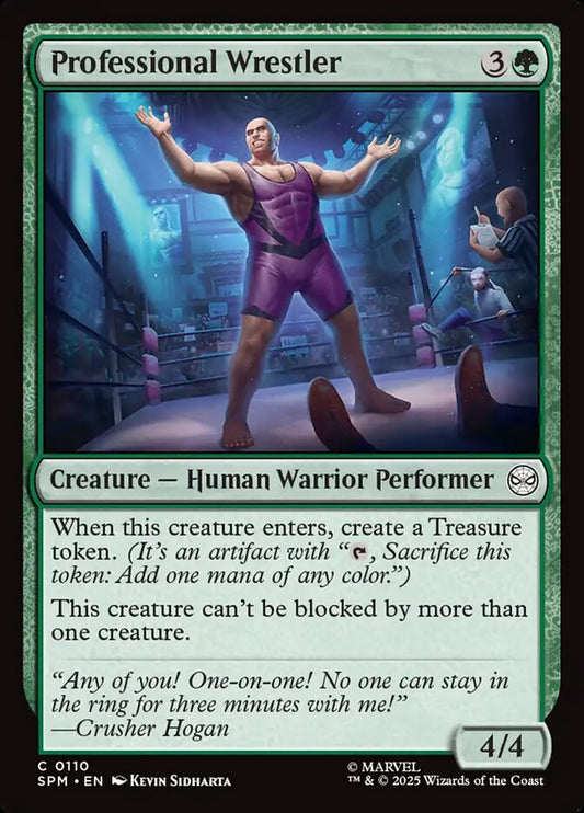 Professional Wrestler - SPM 110  (Foil)