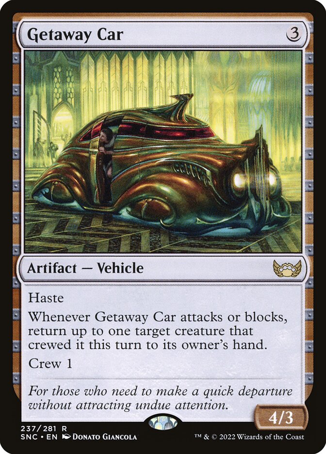 Getaway Car - SNC 237