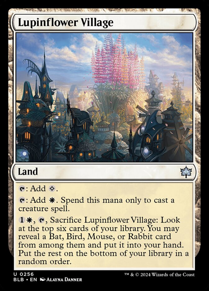 Lupinflower Village - BLB 256