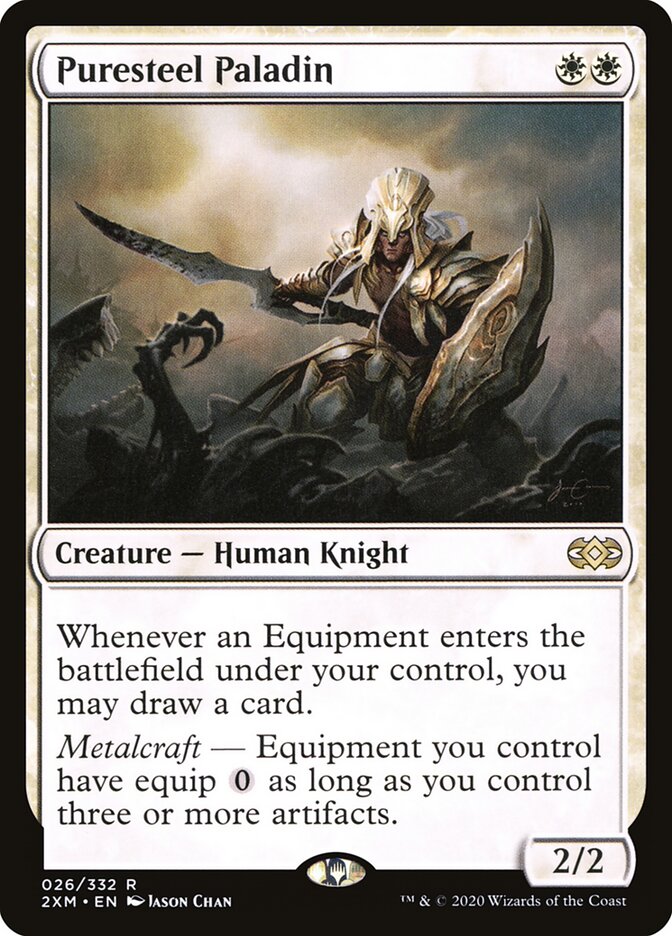 Puresteel Paladin - Double Masters 26
