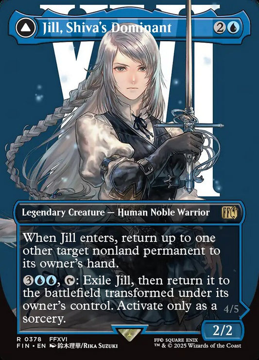 Jill, Shiva's Dominant // Shiva, Warden of Ice - Final Fantasy 378