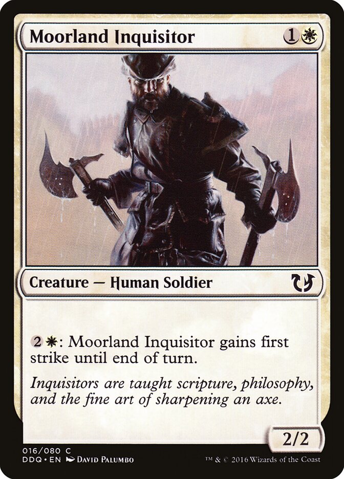 Moorland Inquisitor - Duel Decks: Blessed vs. Cursed 16