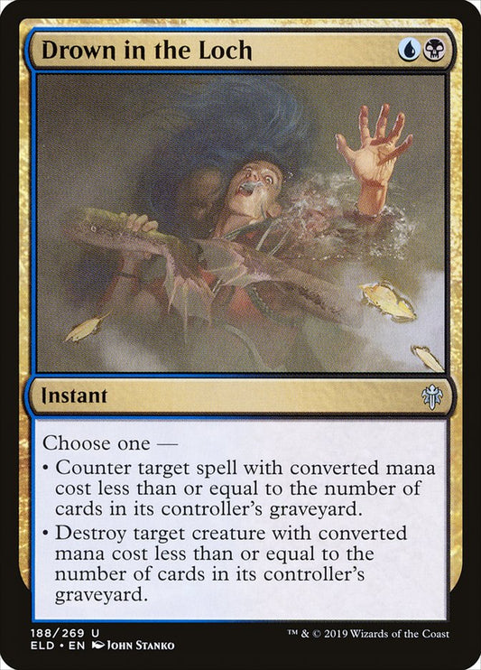 Drown in the Loch - Throne of Eldraine 188 (Foil)
