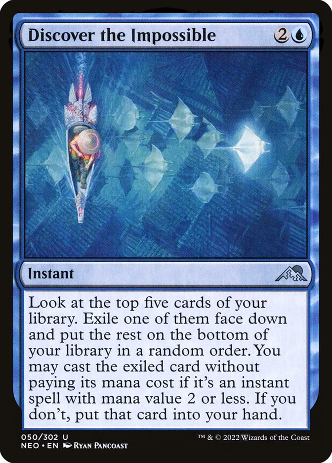 Discover the Impossible - Kamigawa: Neon Dynasty 50 (Foil)