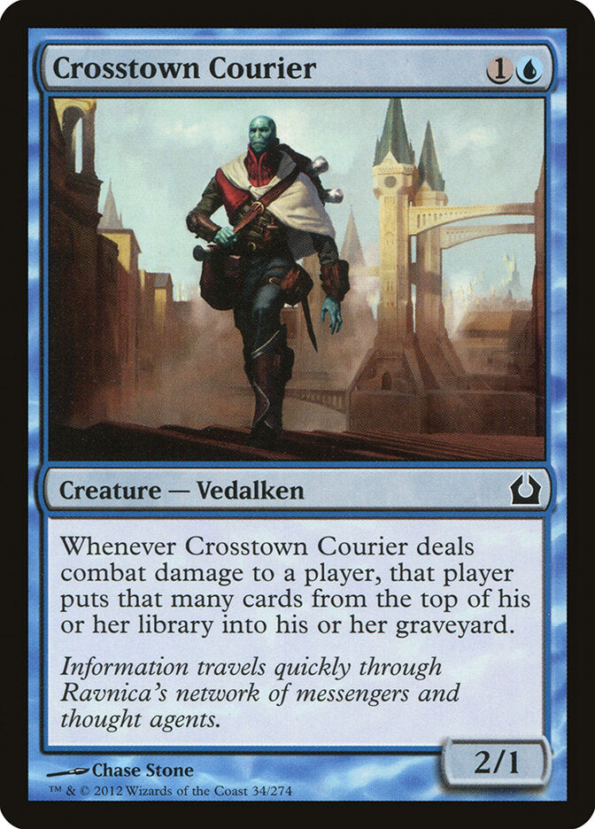 Crosstown Courier - Return to Ravnica 34 (Foil)