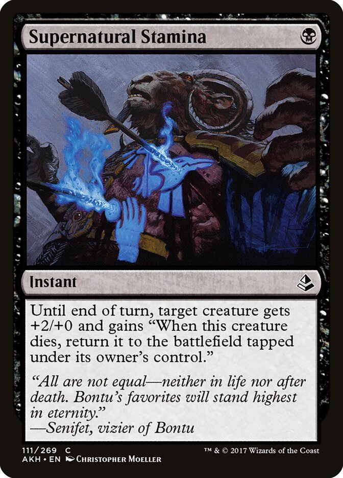 Supernatural Stamina - Amonkhet 111