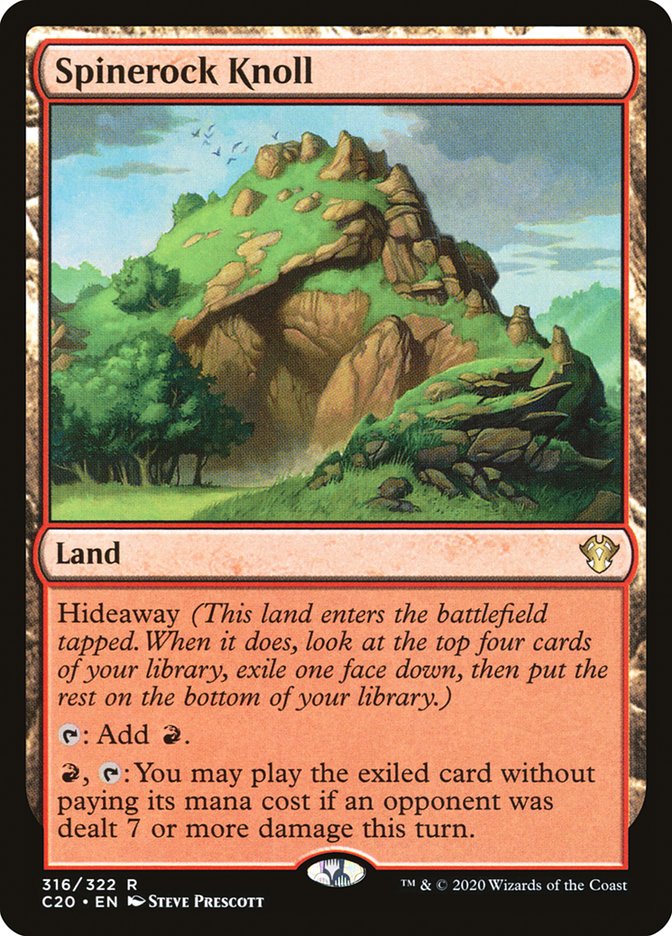 Spinerock Knoll - C20 316