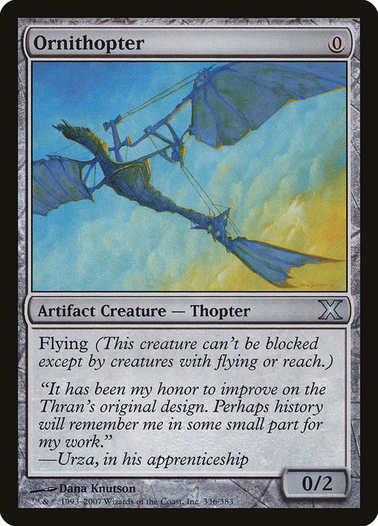 Ornithopter - Tenth Edition 336