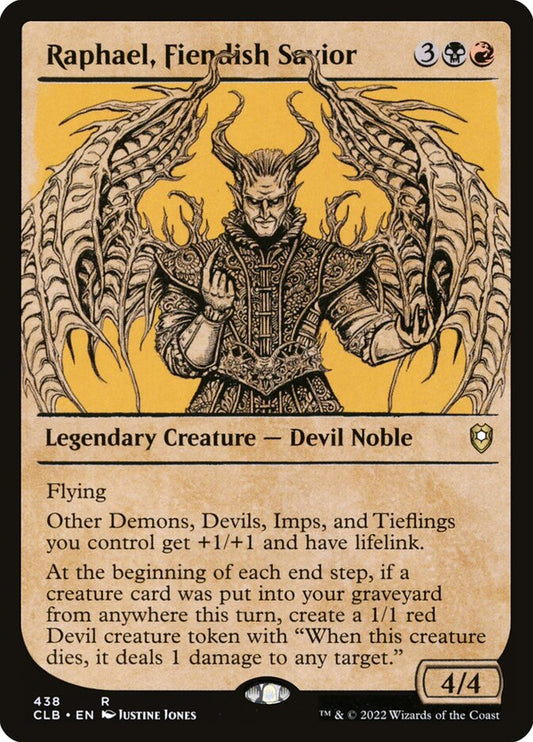 Raphael, Fiendish Savior - CLB 438  (Foil)