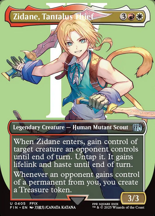 Zidane, Tantalus Thief - Final Fantasy 405
