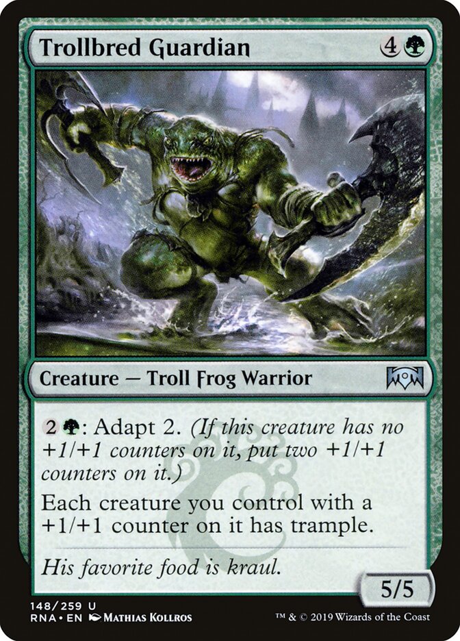 Trollbred Guardian - Ravnica Allegiance 148