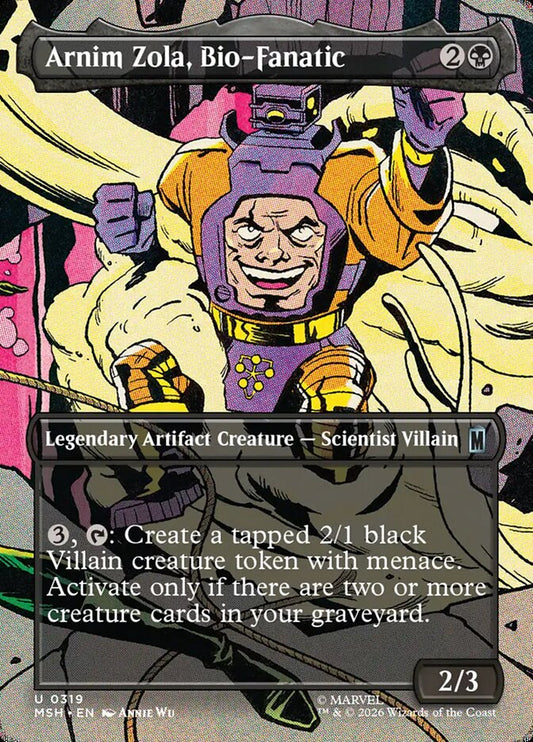 Arnim Zola, Bio-Fanatic - Marvel Super Heroes 319