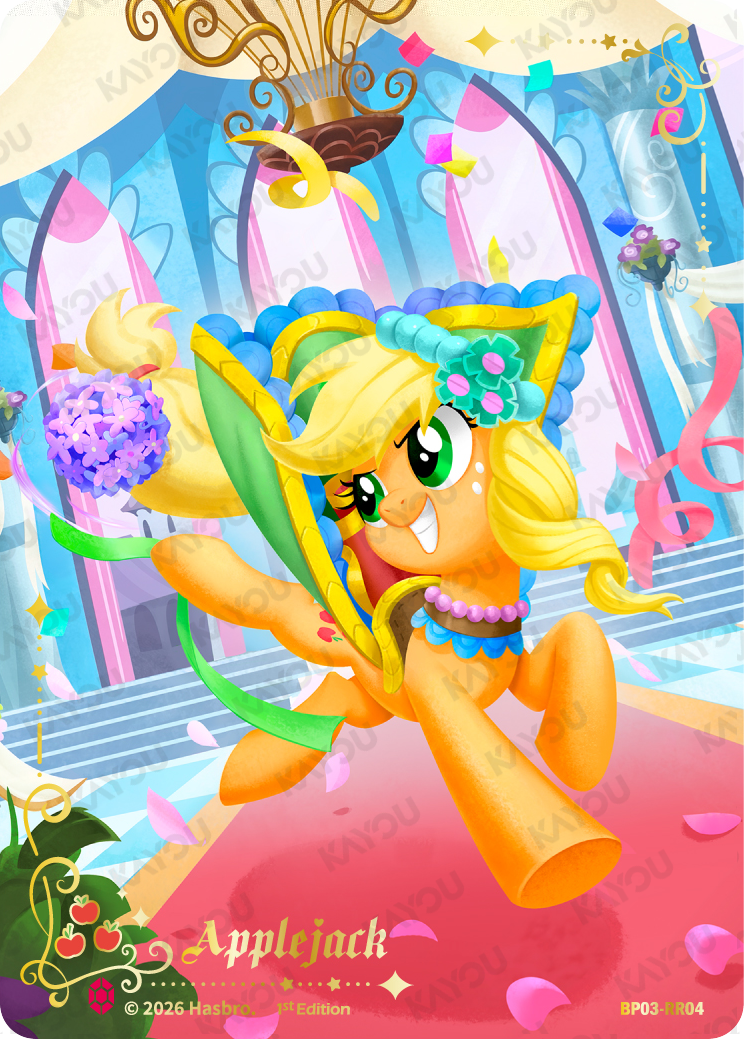 Applejack BP03-RR04 Nightmare Night trading card