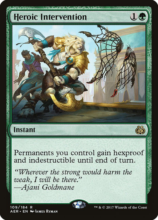 Heroic Intervention - Aether Revolt 109 (Foil)