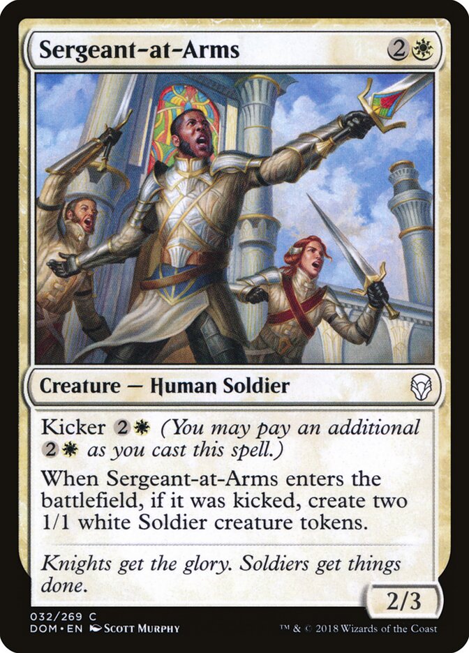 Sergeant-at-Arms - Dominaria 32
