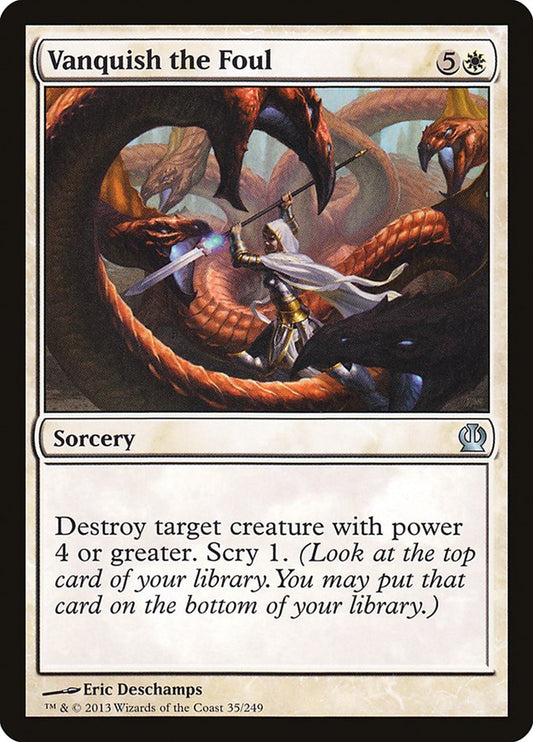 Vanquish the Foul - THS 35  (Foil)