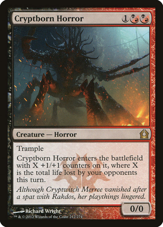 Cryptborn Horror - RTR 212