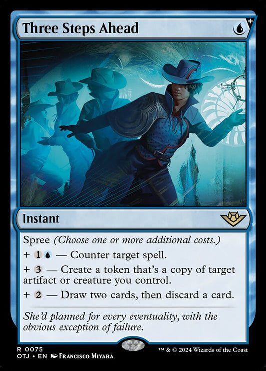 Three Steps Ahead - OTJ 75  (Foil)