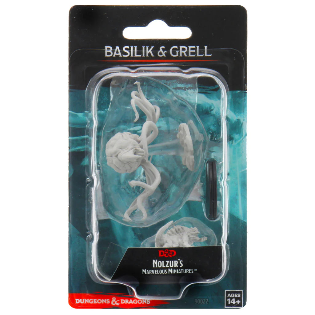 D&D Nolzur's Marvelous Miniatures - Grell & Basilisk #90022