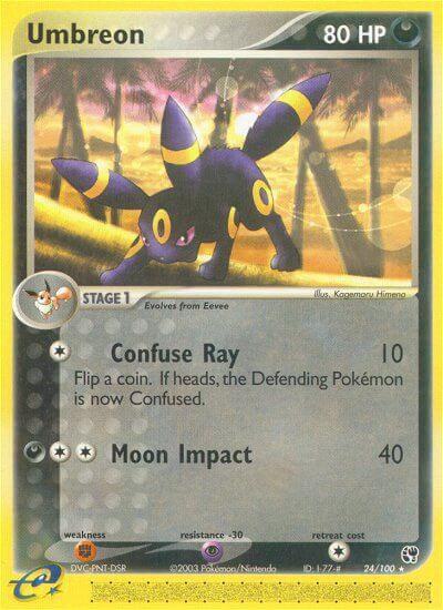 Umbreon - EX Sandstorm 24 - Near Mint