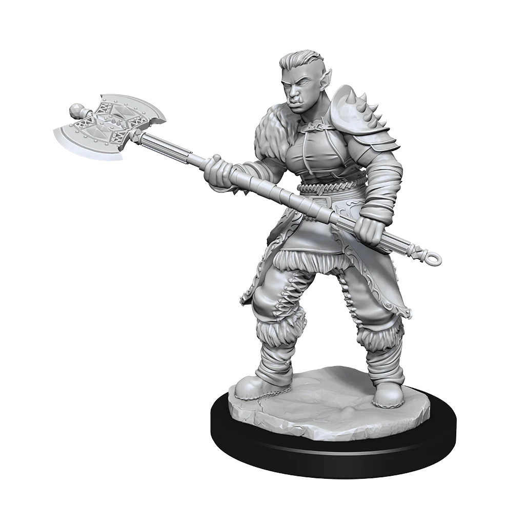 D&D Nolzur's Marvelous Miniatures: Orc Barbarian Female #90145