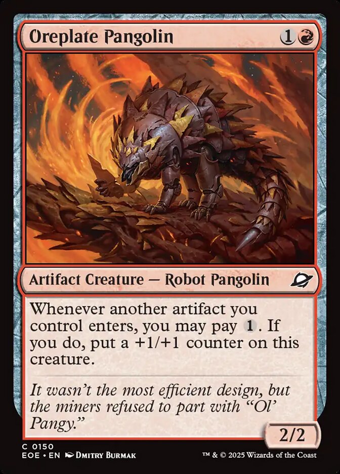 Oreplate Pangolin - Edge of Eternities 150