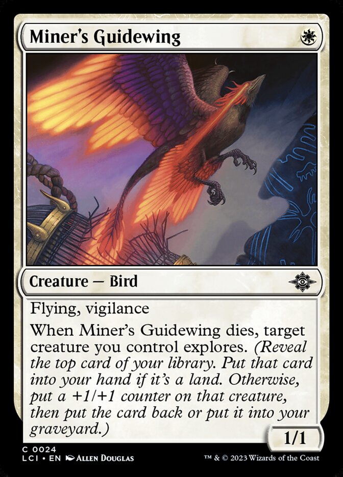 Miner's Guidewing - The Lost Caverns of Ixalan 24 (Foil)