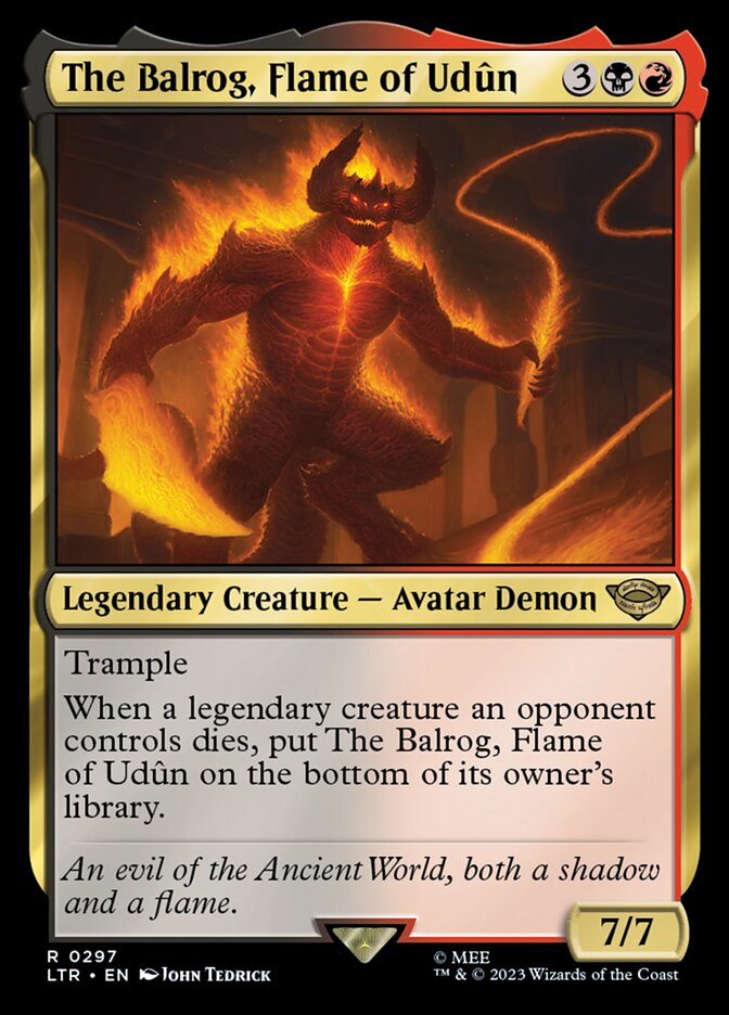 The Balrog, Flame of Udûn - LTR 297