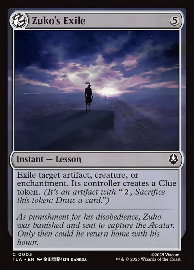 Zuko's Exile - TLA 3