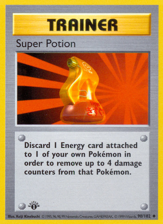 Super Potion - Base Set (Unlimited) 90  - Heavily Played - Ungraded