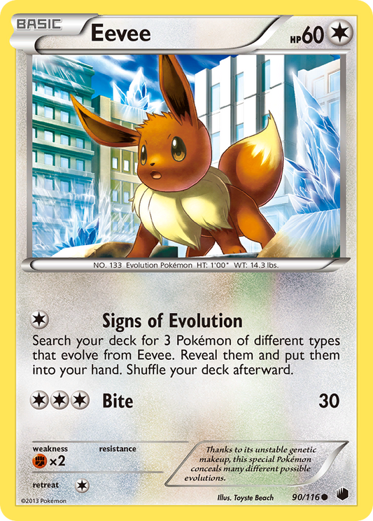 Eevee (90) - Plasma Freeze 90 - Near Mint