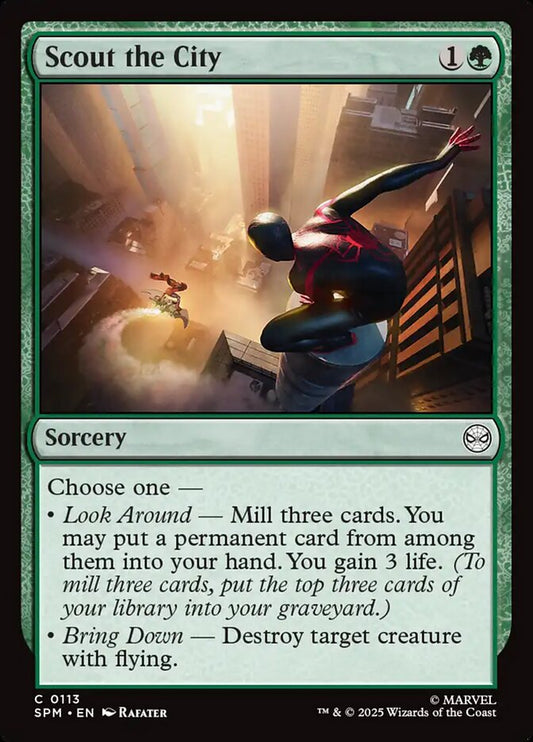 Scout the City - SPM 113  (Foil)