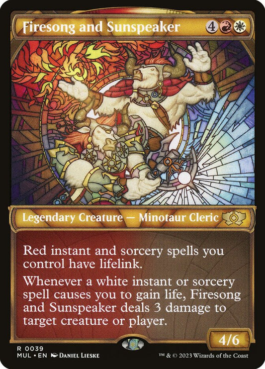 Firesong and Sunspeaker - MUL 39