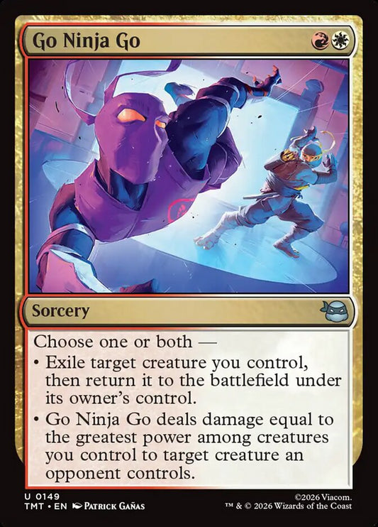Go Ninja Go - TMT 149  (Foil)