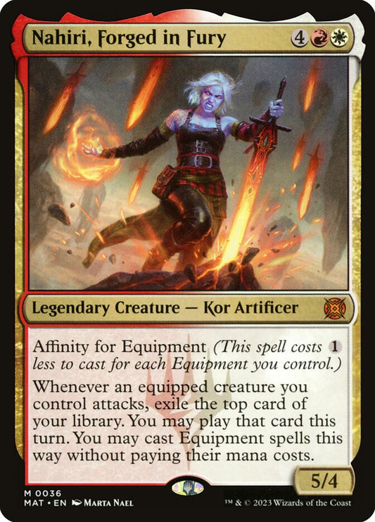 Nahiri, Forged in Fury - MAT 36