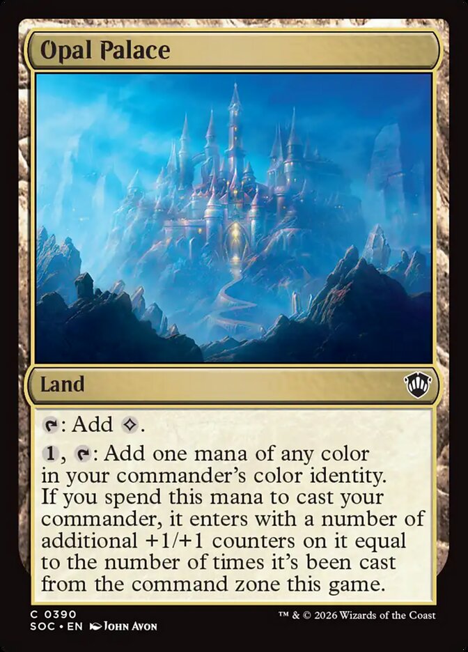 Opal Palace - Secrets of Strixhaven Commander 390