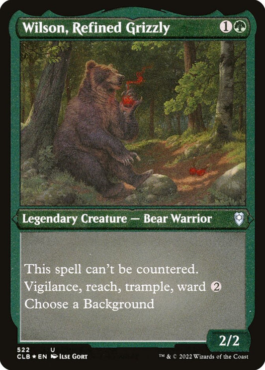 Wilson, Refined Grizzly - CLB 522