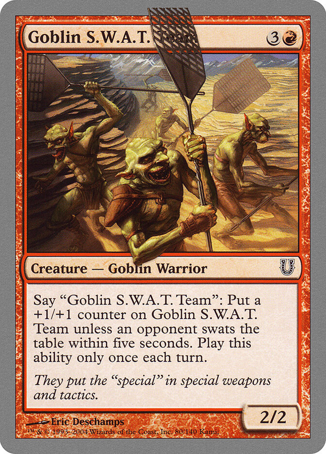Goblin S.W.A.T. Team - Unhinged 80 (Foil)