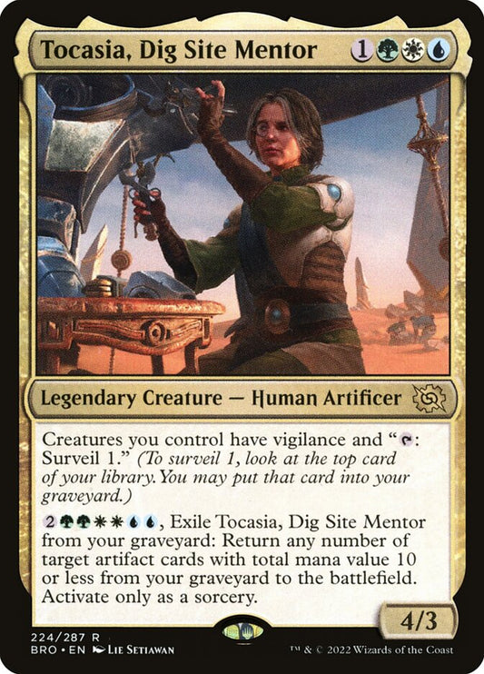 Tocasia, Dig Site Mentor - BRO 224